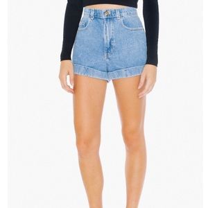 American Apparel high waisted shorts
